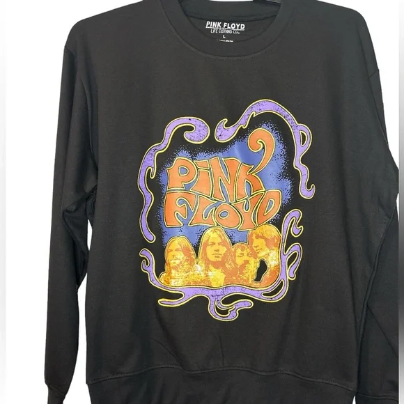 PINK FLOYD SIZE L BAND RETRO SWEATSHIRT - Picture 4 of 4